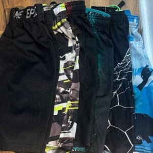 6 pair Boys 6 / XXS Brothers brand Athletic Shorts Preowned